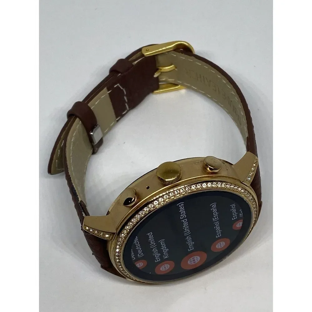 Fossil Gen 4 Authentic Digital Dial Smart Watch Custom Band FTW6011 AB579